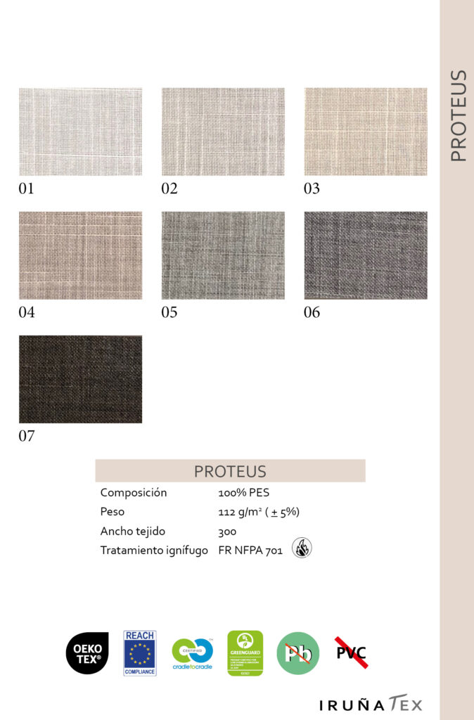 Tejido Proteus, Colección ZEN